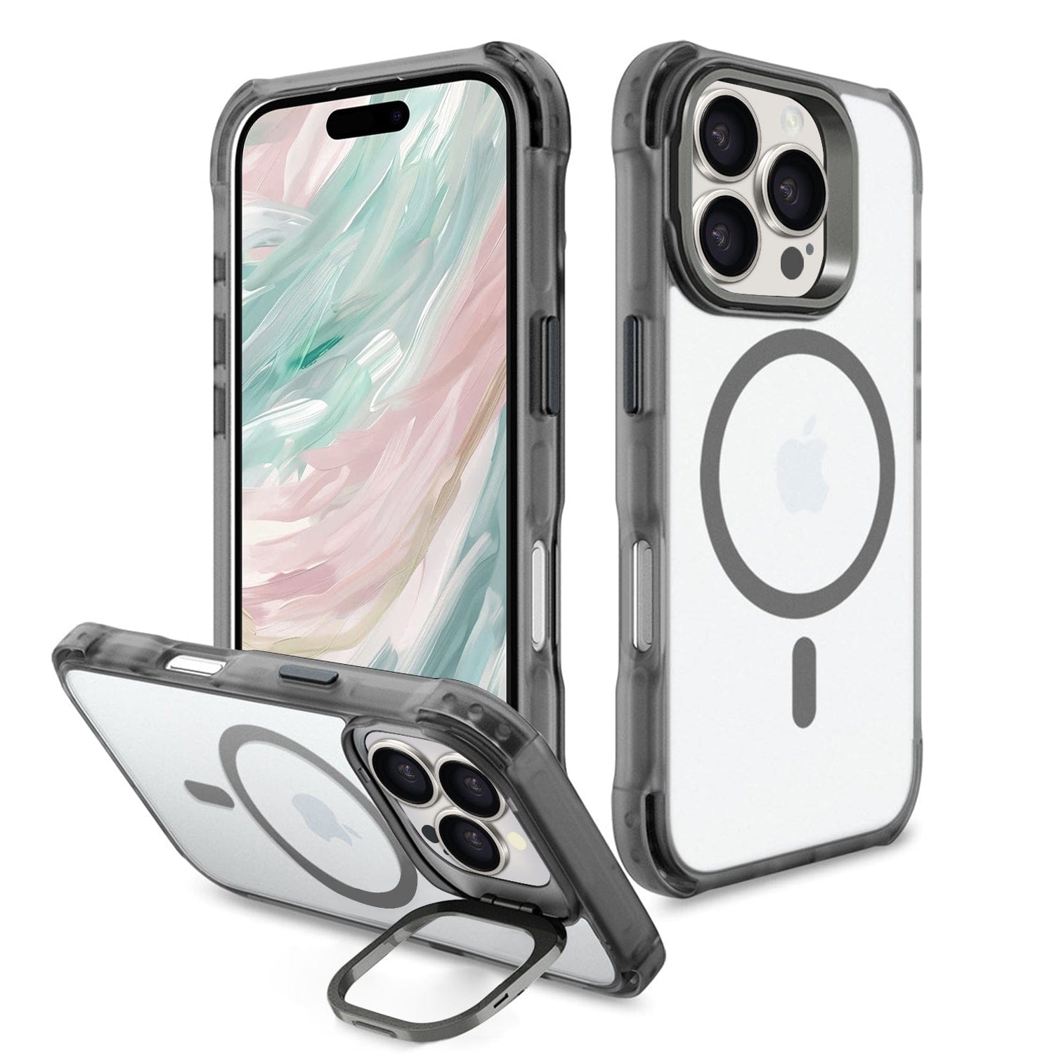 Venture Series Clear Rebound Case with Kickstand - Apple iPhone 16 Pro Max