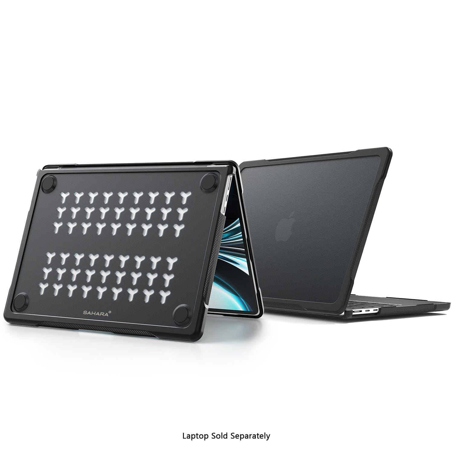 Raider Series Case for MacBook Pro 14" (2024) - Black/Clear