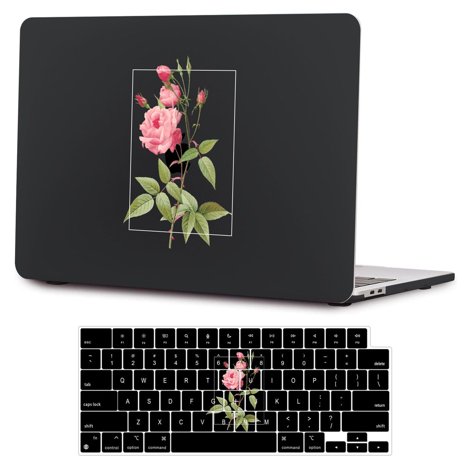 Hybrid-Flex Pink Rose Arts Case - MacBook Air