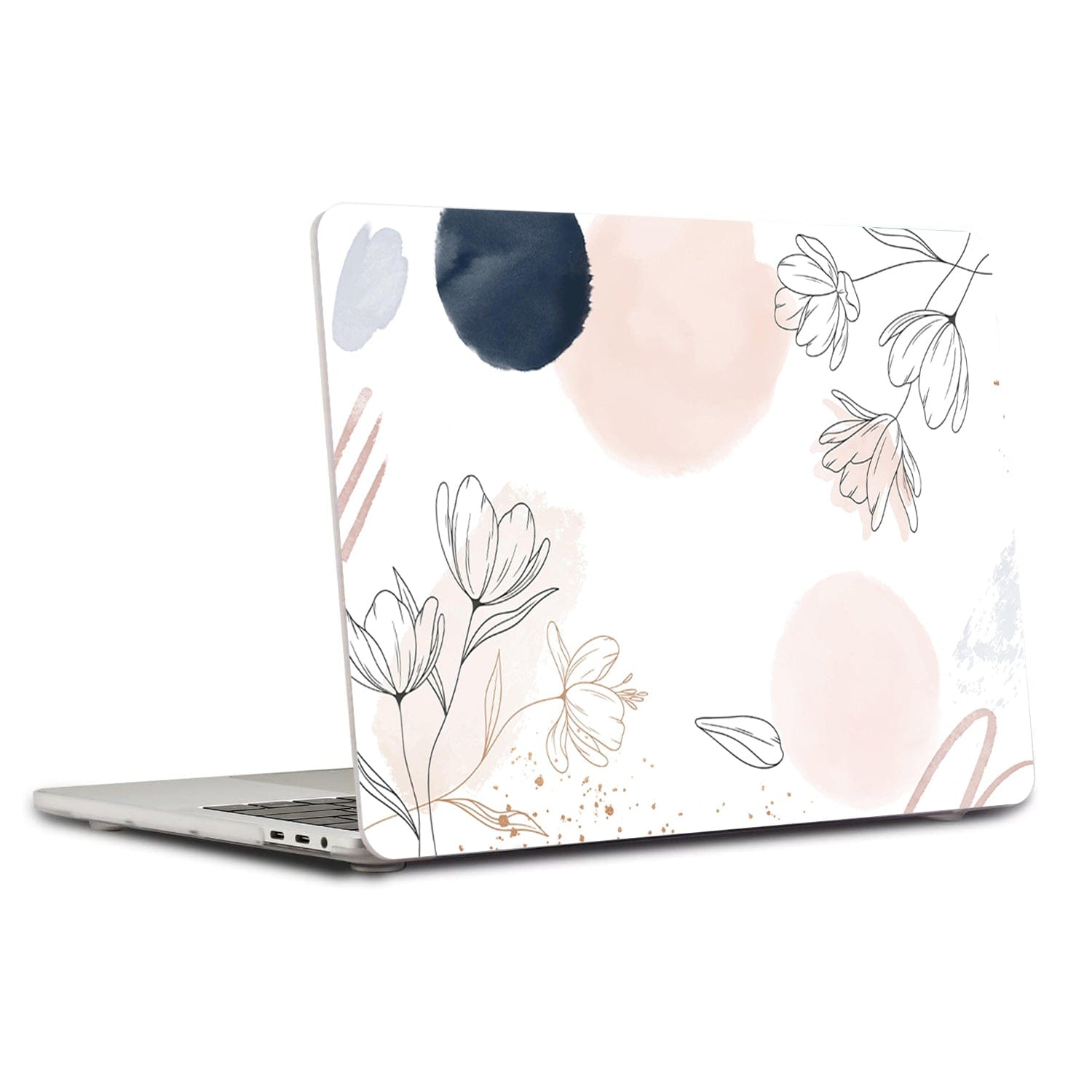 Hybrid-Flex Watercolor Floral Case - MacBook Pro