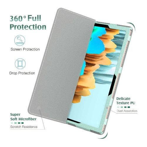 SaharaCase - Folio Series Case - for Samsung Galaxy Tab S7 - Teal - Sahara Case LLC